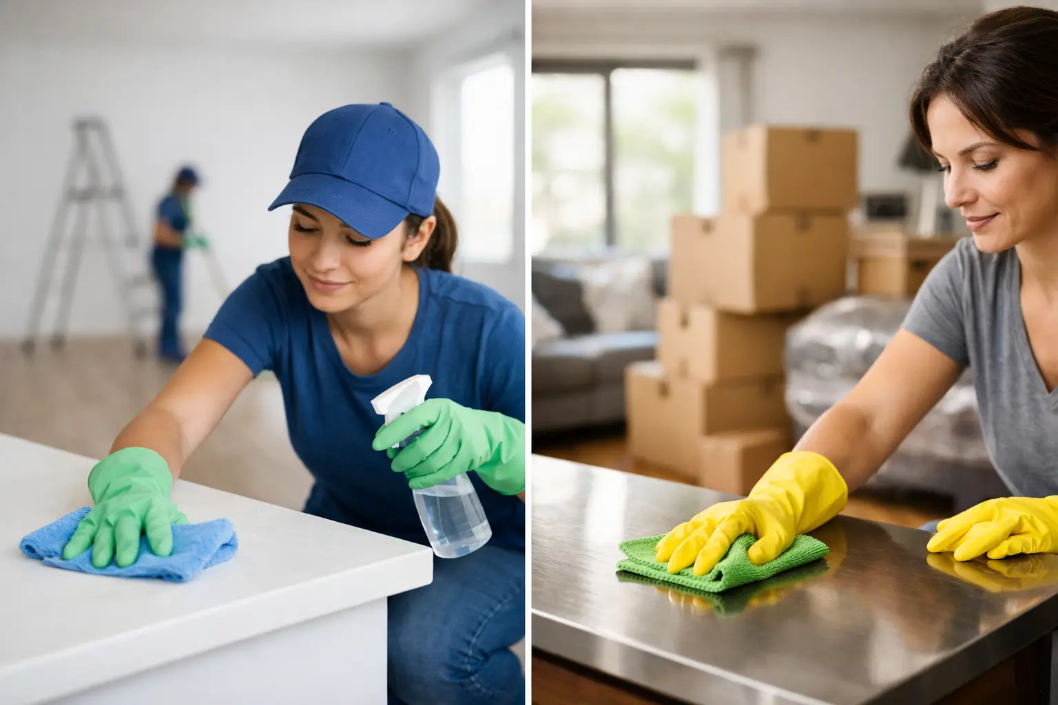Difference Between Move In and Move Out Cleaning