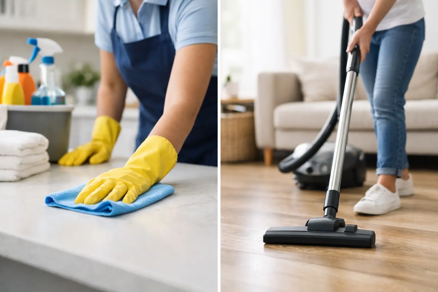 Weekly Cleaning vs Biweekly Cleaning