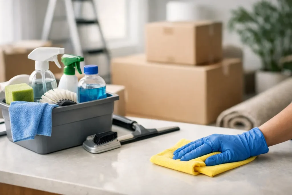 How to Clean Before Moving Without Missing Spots
